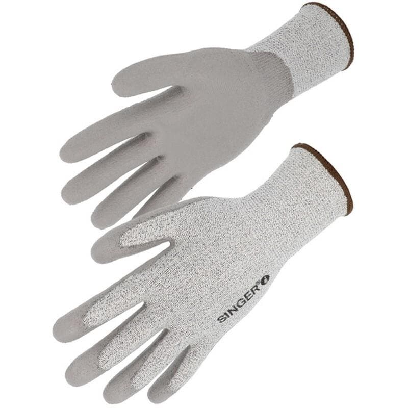 Par de guantes anticorte palma de PU
