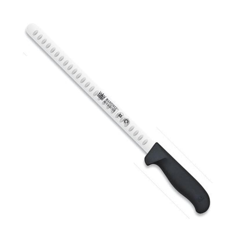Cuchillo jamonero con alvéolos